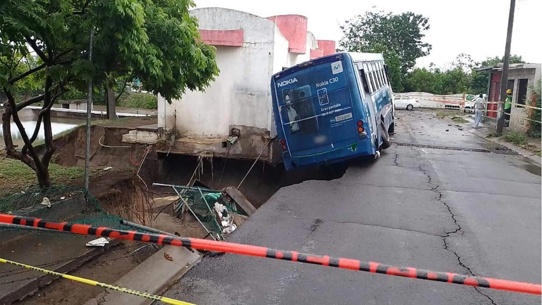 Socavones en Veracruz